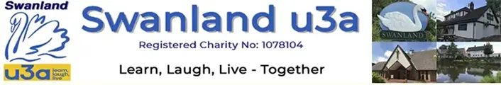 Swanland u3a Noticeboard Banner for Swanland u3a Noticeboard